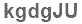 The text to enter in the texbox below is: kgdgJU