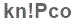 The text to enter in the texbox below is: kn!Pco