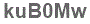 The text to enter in the texbox below is: kuB0Mw