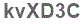 The text to enter in the texbox below is: kvXD3C