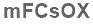 The text to enter in the texbox below is: mFCsOX