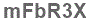 The text to enter in the texbox below is: mFbR3X