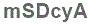 The text to enter in the texbox below is: mSDcyA