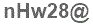 The text to enter in the texbox below is: nHw28@