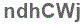 The text to enter in the texbox below is: ndhCWj