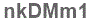 The text to enter in the texbox below is: nkDMm1
