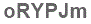 The text to enter in the texbox below is: oRYPJm