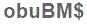 The text to enter in the texbox below is: obuBM$