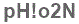 The text to enter in the texbox below is: pH!o2N