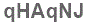 The text to enter in the texbox below is: qHAqNJ