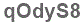 The text to enter in the texbox below is: qOdyS8