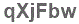 The text to enter in the texbox below is: qXjFbw