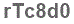 The text to enter in the texbox below is: rTc8d0