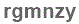 The text to enter in the texbox below is: rgmnzy
