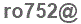 The text to enter in the texbox below is: ro752@