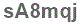 The text to enter in the texbox below is: sA8mqj