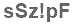The text to enter in the texbox below is: sSz!pF