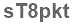 The text to enter in the texbox below is: sT8pkt