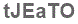 The text to enter in the texbox below is: tJEaTO