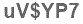 The text to enter in the texbox below is: uV$YP7