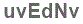 The text to enter in the texbox below is: uvEdNv