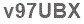 The text to enter in the texbox below is: v97UBX