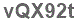 The text to enter in the texbox below is: vQX92t