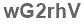 The text to enter in the texbox below is: wG2rhV