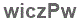The text to enter in the texbox below is: wiczPw