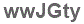The text to enter in the texbox below is: wwJGty