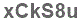 The text to enter in the texbox below is: xCkS8u