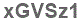 The text to enter in the texbox below is: xGVSz1
