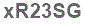 The text to enter in the texbox below is: xR23SG