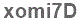 The text to enter in the texbox below is: xomi7D