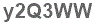The text to enter in the texbox below is: y2Q3WW