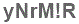 The text to enter in the texbox below is: yNrM!R