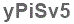 The text to enter in the texbox below is: yPiSv5