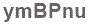 The text to enter in the texbox below is: ymBPnu