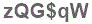 The text to enter in the texbox below is: zQG$qW